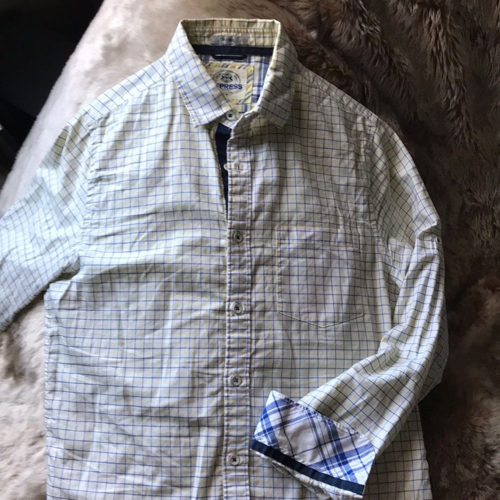 Fitted 1MX Dress Shirt Flip Cuff